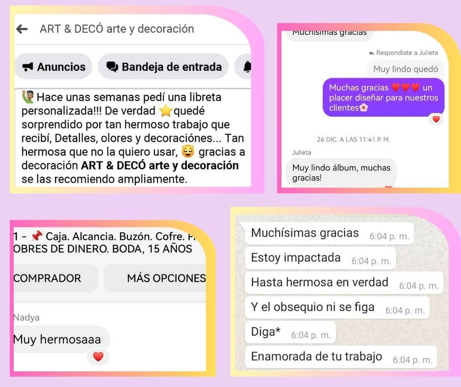 algunas opiniones de clientes para artydeco